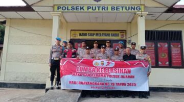 Tim Penilai Lomba Kebersihan Polres Gayo Lues Tinjau Mako dan Asrama Polsek Putri Betung